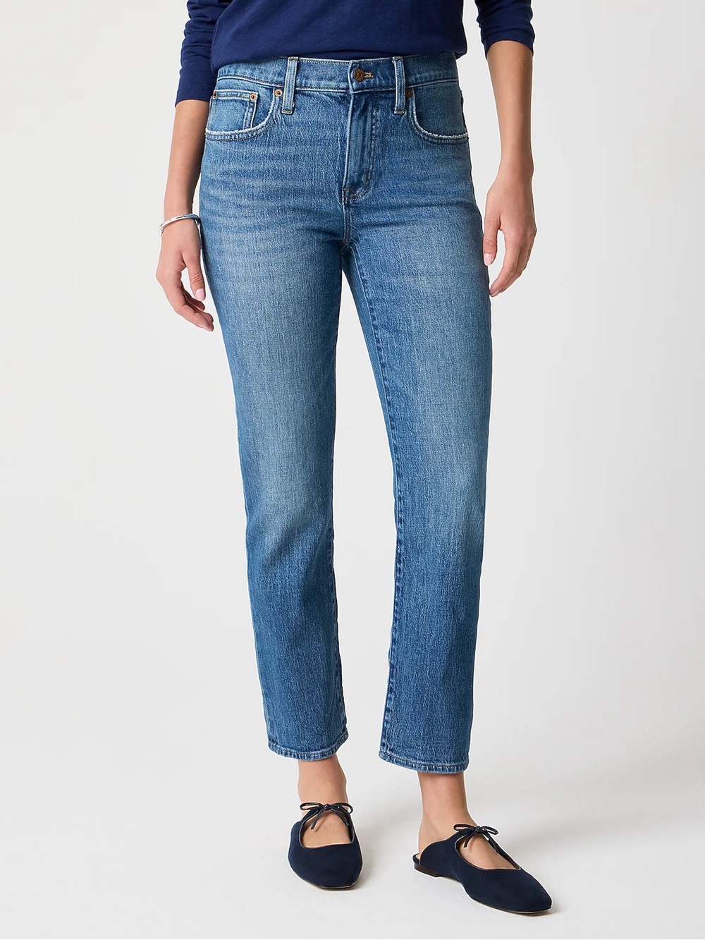 J. Crew Factory Petite Slim Boyfriend Jeans